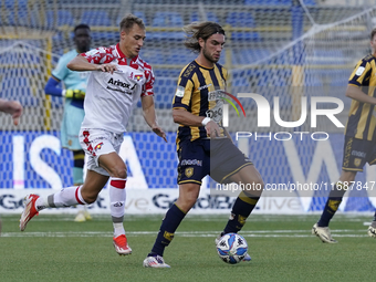 Marco Varnier of SS Juve Stabia during the Serie B match between SS Juve Stabia and Cremonese at Stadio Romeo Menti Castellammare Di Stabia...