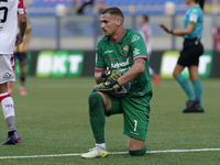 Andrea Fulignati of Cremonese during the Serie B match between SS Juve Stabia and Cremonese at Stadio Romeo Menti Castellammare Di Stabia It...