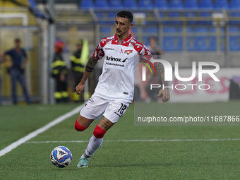 Michele Collocolo of Cremonese during the Serie B match between SS Juve Stabia and Cremonese at Stadio Romeo Menti Castellammare Di Stabia I...