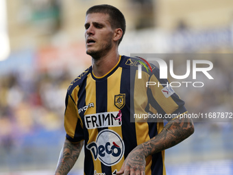 Fabio Maistro of SS Juve Stabia during the Serie B match between SS Juve Stabia and Cremonese at Stadio Romeo Menti Castellammare Di Stabia...