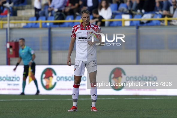 Manuel De Luca of Cremonese during the Serie B match between SS Juve Stabia and Cremonese at Stadio Romeo Menti Castellammare Di Stabia Ital...