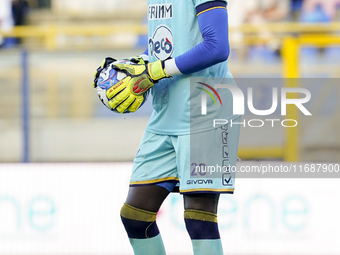 Demba Thiam of SS Juve Stabia during the Serie B match between SS Juve Stabia and Cremonese at Stadio Romeo Menti Castellammare Di Stabia It...