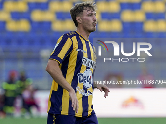 Marco Bellich of SS Juve Stabia during the Serie B match between SS Juve Stabia and Cremonese at Stadio Romeo Menti Castellammare Di Stabia...