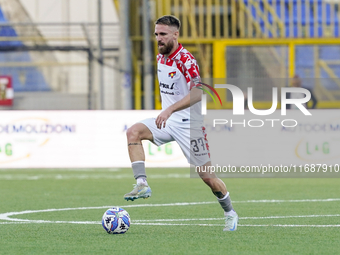 Zan Majer of Cremonese during the Serie B match between SS Juve Stabia and Cremonese at Stadio Romeo Menti Castellammare Di Stabia Italy on...