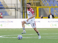 Zan Majer of Cremonese during the Serie B match between SS Juve Stabia and Cremonese at Stadio Romeo Menti Castellammare Di Stabia Italy on...