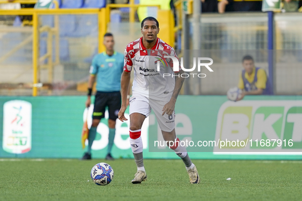 Charles Pickel of Cremonese during the Serie B match between SS Juve Stabia and Cremonese at Stadio Romeo Menti Castellammare Di Stabia Ital...