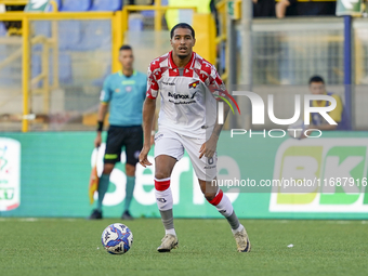 Charles Pickel of Cremonese during the Serie B match between SS Juve Stabia and Cremonese at Stadio Romeo Menti Castellammare Di Stabia Ital...