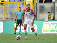 Charles Pickel of Cremonese during the Serie B match between SS Juve Stabia and Cremonese at Stadio Romeo Menti Castellammare Di Stabia Ital...