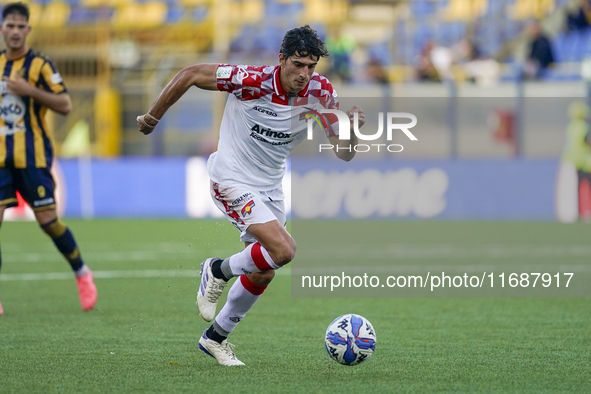 Marco Nasti of Cremonese during the Serie B match between SS Juve Stabia and Cremonese at Stadio Romeo Menti Castellammare Di Stabia Italy o...