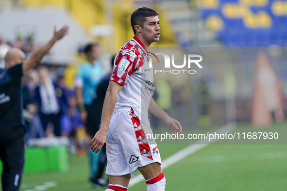 Luca Zanimacchia of Cremonese during the Serie B match between SS Juve Stabia and Cremonese at Stadio Romeo Menti Castellammare Di Stabia It...