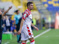 Luca Zanimacchia of Cremonese during the Serie B match between SS Juve Stabia and Cremonese at Stadio Romeo Menti Castellammare Di Stabia It...