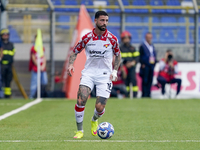 Cristian Buonaiuto of Cremonese during the Serie B match between SS Juve Stabia and Cremonese at Stadio Romeo Menti Castellammare Di Stabia...