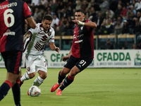 Karol Linetty of Torino FC participates in the Serie A TIM match between Cagliari Calcio and Torino FC in Italy on October 20, 2024 (