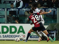 Gabriele Zappa (#28 Cagliari Calcio) participates in the Serie A TIM match between Cagliari Calcio and Torino FC in Italy on October 20, 202...