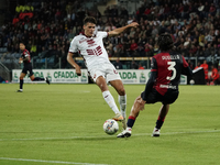 Adrien Tameze (Torino FC) participates in the Serie A TIM match between Cagliari Calcio and Torino FC in Italy on October 20, 2024 (