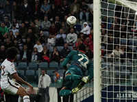 Simone Scuffet (#22 Cagliari Calcio) participates in the Serie A TIM match between Cagliari Calcio and Torino FC in Italy on October 20, 202...