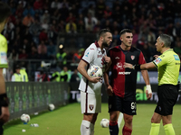 During the Serie A TIM match between Cagliari Calcio and Torino FC in Italy on October 20, 2024 (