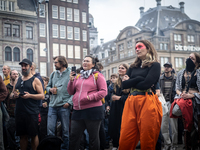 ADEV participants are at Damquare in Amsterdam, Netherlands, on October 19, 2024.  On Saturday, October 19, 2024, the ADEV (Amsterdam Danst...