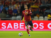 Marc Cucurella left-Back of Spain and Chelsea FC during the UEFA Nations League 2024/25 League A Group A4 match between Spain and Serbia at...