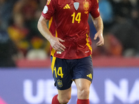 Aymeric Laporte centre-back of Spain and Al-Nassr FC during the UEFA Nations League 2024/25 League A Group A4 match between Spain and Serbia...