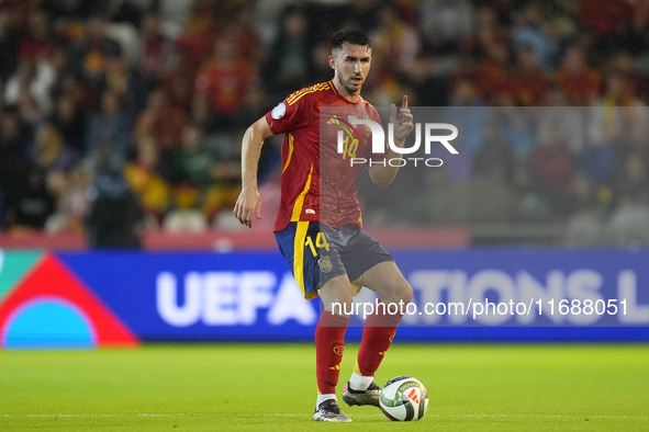 Aymeric Laporte centre-back of Spain and Al-Nassr FC during the UEFA Nations League 2024/25 League A Group A4 match between Spain and Serbia...