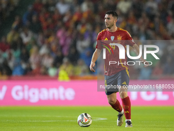 Aymeric Laporte centre-back of Spain and Al-Nassr FC during the UEFA Nations League 2024/25 League A Group A4 match between Spain and Serbia...