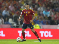 Dani Vivian centre-back of Spain and Athletic Bilbao during the UEFA Nations League 2024/25 League A Group A4 match between Spain and Serbia...