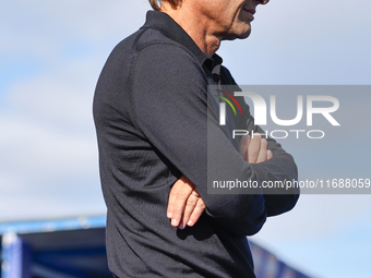 Antonio Conte during the Serie A match between Empoli FC and SSC Napoli in Empoli, Italy, on February 20, 2024, at the Carlo Castellani. (