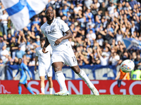 Romelu Lukaku of SSC Napoli during the Serie A match between Empoli FC and SSC Napoli in Empoli, Italy, on February 20, 2024, at the Carlo C...