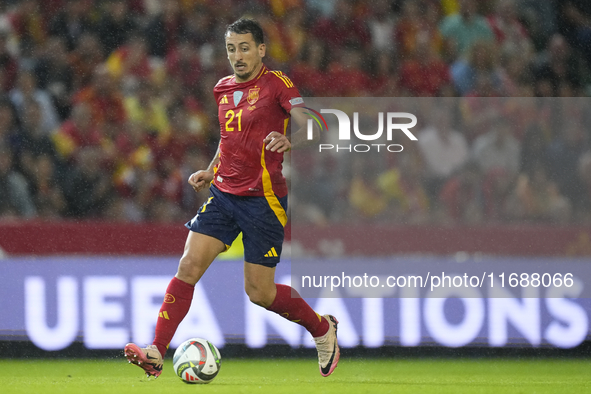 Mikel Oyarzabal centre-forward of Spain and Real Sociedad during the UEFA Nations League 2024/25 League A Group A4 match between Spain and S...