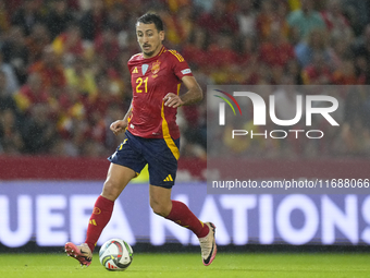 Mikel Oyarzabal centre-forward of Spain and Real Sociedad during the UEFA Nations League 2024/25 League A Group A4 match between Spain and S...