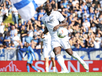 Romelu Lukaku of SSC Napoli during the Serie A match between Empoli FC and SSC Napoli in Empoli, Italy, on February 20, 2024, at the Carlo C...