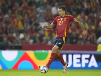 Mikel Oyarzabal centre-forward of Spain and Real Sociedad during the UEFA Nations League 2024/25 League A Group A4 match between Spain and S...