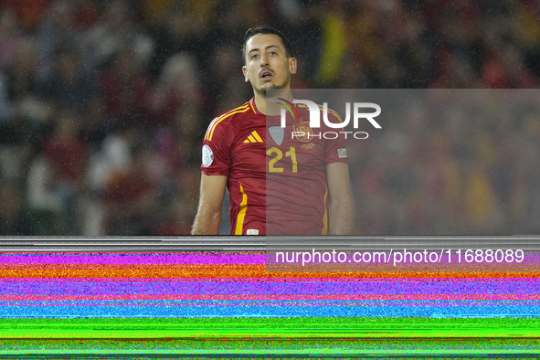 Mikel Oyarzabal centre-forward of Spain and Real Sociedad during the UEFA Nations League 2024/25 League A Group A4 match between Spain and S...