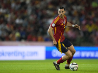 Fabian Ruiz of Spain and central midfield of Spain and Paris Saint-Germain during the UEFA Nations League 2024/25 League A Group A4 match be...