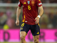 Fabian Ruiz of Spain and central midfield of Spain and Paris Saint-Germain during the UEFA Nations League 2024/25 League A Group A4 match be...