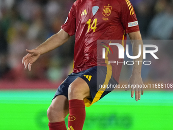 Aymeric Laporte centre-back of Spain and Al-Nassr FC during the UEFA Nations League 2024/25 League A Group A4 match between Spain and Serbia...