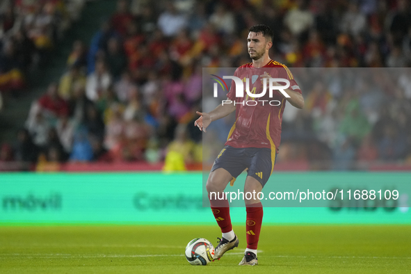 Aymeric Laporte centre-back of Spain and Al-Nassr FC during the UEFA Nations League 2024/25 League A Group A4 match between Spain and Serbia...