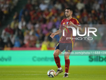 Aymeric Laporte centre-back of Spain and Al-Nassr FC during the UEFA Nations League 2024/25 League A Group A4 match between Spain and Serbia...