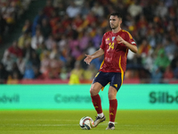 Aymeric Laporte centre-back of Spain and Al-Nassr FC during the UEFA Nations League 2024/25 League A Group A4 match between Spain and Serbia...