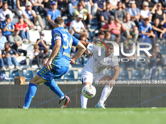 Giovanni Simeone of SSC Napoli controls the ball during the Serie A match between Empoli FC and SSC Napoli in Empoli, Italy, on February 20,...