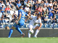 Giovanni Simeone of SSC Napoli controls the ball during the Serie A match between Empoli FC and SSC Napoli in Empoli, Italy, on February 20,...