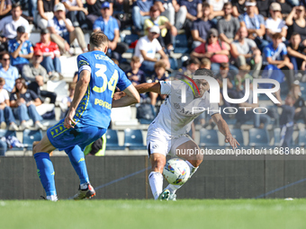 Giovanni Simeone of SSC Napoli controls the ball during the Serie A match between Empoli FC and SSC Napoli in Empoli, Italy, on February 20,...