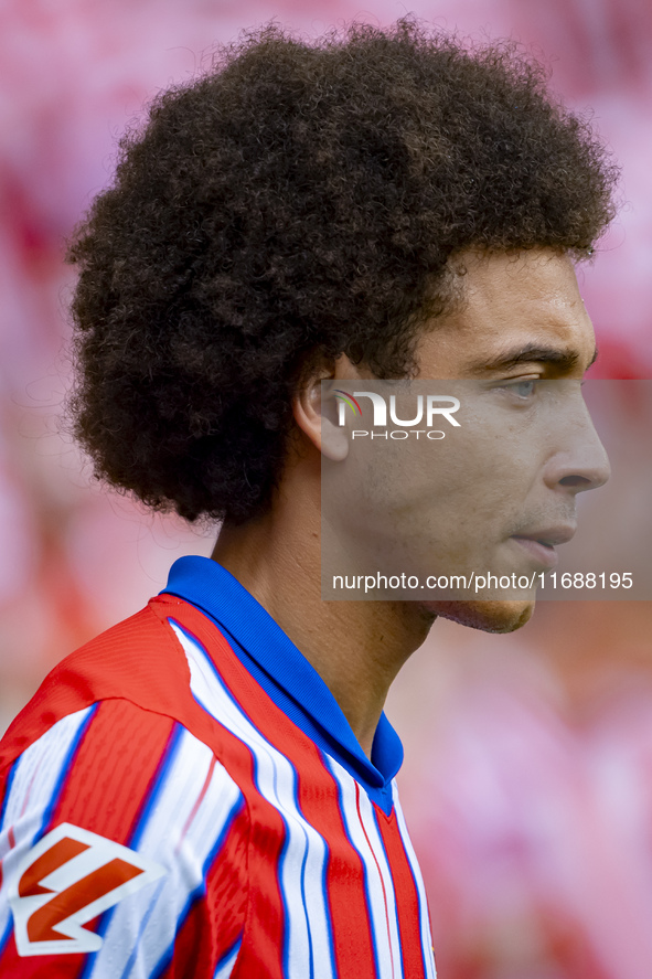 Axel Witsel of Atletico de Madrid enters the field during the La Liga EA Sports 2024/25 football match between Atletico de Madrid and CD Leg...