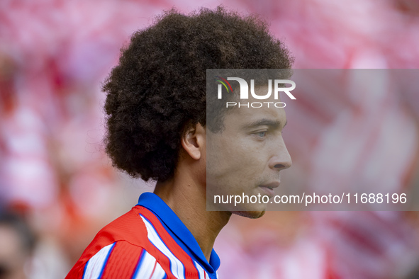 Axel Witsel of Atletico de Madrid enters the field during the La Liga EA Sports 2024/25 football match between Atletico de Madrid and CD Leg...