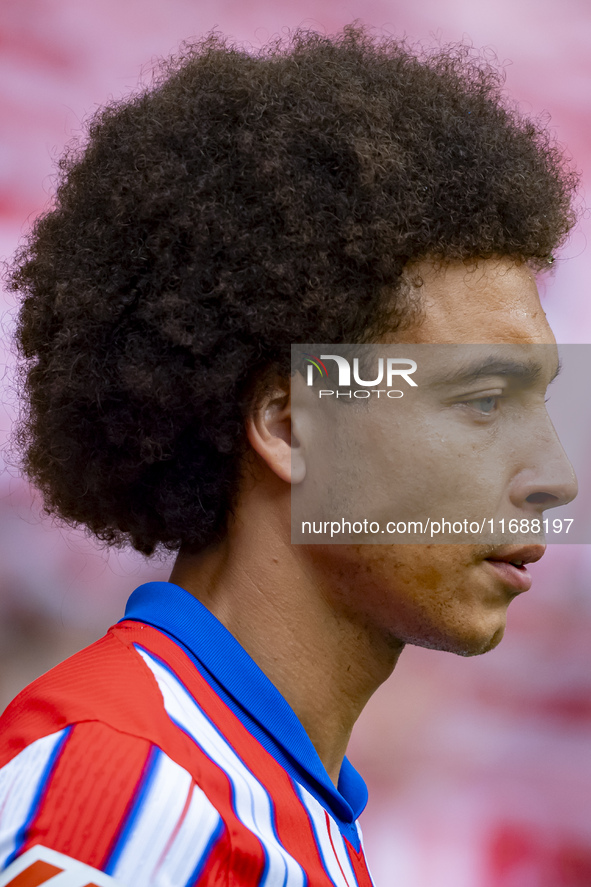 Axel Witsel of Atletico de Madrid enters the field during the La Liga EA Sports 2024/25 football match between Atletico de Madrid and CD Leg...