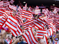 During the La Liga EA Sports 2024/25 football match between Atletico de Madrid and CD Leganes at Estadio Riyadh Air Metropolitano in Madrid,...