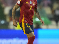 Pedro Porro right-back of Spain and Tottenham Hotspur during the UEFA Nations League 2024/25 League A Group A4 match between Spain and Serbi...