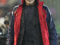 Luis de la Fuente head coach of Spain during the UEFA Nations League 2024/25 League A Group A4 match between Spain and Serbia at Estadio Nue...