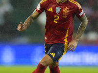 Pedro Porro right-back of Spain and Tottenham Hotspur during the UEFA Nations League 2024/25 League A Group A4 match between Spain and Serbi...